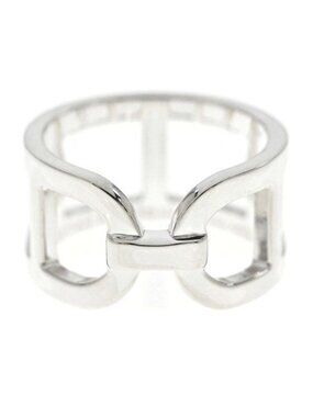 Hermes Ever Chaine D'ancre Ring New